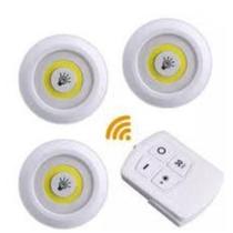 Lampada Led Spot Luminaria S- Fio Com Controle Remoto Oferta Lampada Led Spot Luminaria S- Fio Com Controle Remoto Oferta