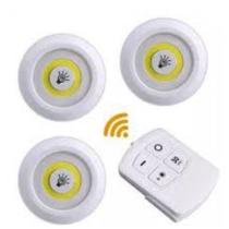 Lampada Led Spot Luminaria S/ Fio Com Controle Remoto Oferta Lampada Led Spot Luminaria S/ Fio Com Controle Remoto Oferta