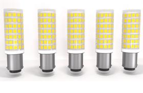 Lâmpada LED SSXBF BA15D Base de baioneta de contato duplo 7W 6000K Lâmpada LED SSXBF BA15D Base de baioneta de contato duplo 7W 6000K