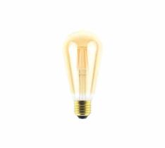 Lampada led st64 glight ambar 4w 2000k autovolt e27 - G-Light