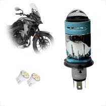 Lâmpada Led Stallion L01P H4 6500k CB 500x 2013 2014 2015 2016 2017 2018 2019 2020 Até 2024