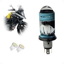 Lâmpada Led Stallion L01P H4 6500k DL 1000 Vstrom 2003 2004 2005 2006 2007 2008