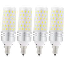 Lâmpada LED stvono E12 16W 1500lm 100W equivalente a 6000K, pacote com 4