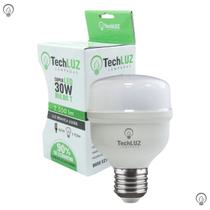 Lâmpada Led Super Bulbo 30w Alta Potência Bivolt Branco Frio- Techluz