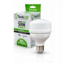 Lâmpada Led Super Bulbo 50w Alta Potência Bivolt Branco Frio- Techluz