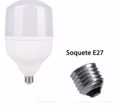 Lâmpada Led Super Bulbo Alta Potência 62W E27 Bivolt Branco Frio