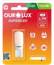 Lampada Led Superled Base G9 2,5W 6500K Ourolux