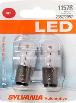Lâmpada LED SYLVANIA 1157 Red Mini Bright para luz traseira de parada Lâmpada LED SYLVANIA 1157 Red Mini Bright para luz traseira de parada