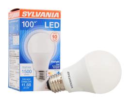 Lâmpada LED SYLVANIA 14W 1500lm 100W equivalente A19 Daylight
