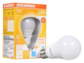 Lâmpada LED SYLVANIA A19 12W 1100lm 2700K regulável 1 pacote