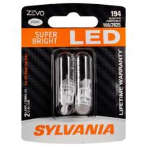 Lâmpada LED SYLVANIA ZEVO 194 T10 W5W Branca 6000K (2 lâmpadas)