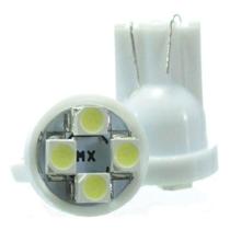 Lâmpada Led T10 12v 4smd1210 Branca Par