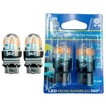 Lâmpada Led T20 7440 1 Polo Micro Advanced 360 RayX 12-24v Canbus Ambar