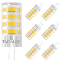 Lâmpada LED TAIYALOO G4 5W 4000K branca natural 12V AC/DC (pacote com 6)