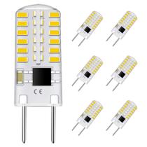 Lâmpada LED TAIYALOO G8 regulável 3W 6000K 270lm 110V-130V (pacote com 6)