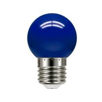 Lâmpada Led Taschibra Bolinha Tbl 1w Colorida E27 110v Azul Lâmpada Led Taschibra Bolinha Tbl 1w Colorida E27 110v Azul