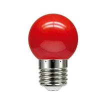 Lâmpada Led Taschibra Bolinha Tbl 1w Colorida E27 220v Vermelha Lâmpada Led Taschibra Bolinha Tbl 1w Colorida E27 220v Vermelha