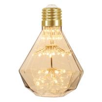 Lâmpada Led Taschibra D95 Fireworks Vintage Arredondada E27 Âmbar Lâmpada Led Taschibra D95 Fireworks Vintage Arredondada E27 Âmbar