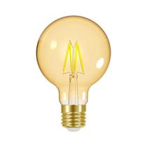 Lâmpada Led Taschibra Filamento Vintage Globo G80 4W Bivolt E27