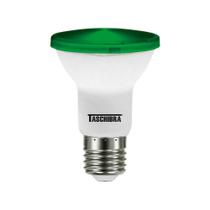 Lâmpada Led Taschibra Par 20 E27 Ip65 Verde Bivolt