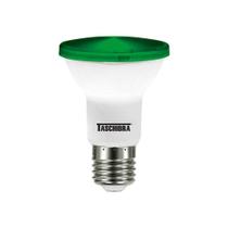 Lâmpada Led Taschibra Par 20 Ip65 6w E27 Bivolt Verde