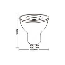 Lâmpada Led Taschibra Tdl 20 Mini Dicroica Mr11 3,5W Bivolt Gu10 4000K Luz Neutra