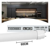 Lâmpada LED Taschibra Tubular T8 9.9W 60x60cm Autovolt 110V/220V