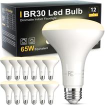 Lâmpada LED TJOY BR30 9W 800lm 3000K regulável 65W Equiv, pacote com 12 Lâmpada LED TJOY BR30 9W 800lm 3000K regulável 65W Equiv, pacote com 12