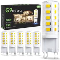 Lâmpada LED TJOY G9 4W, 6000K branca diurna, equivalente a halogênio de 40W Lâmpada LED TJOY G9 4W, 6000K branca diurna, equivalente a halogênio de 40W