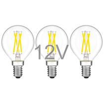 Lâmpada LED TOKCON 12V 4W E12 Candelabra Base 5000K, pacote com 3 Lâmpada LED TOKCON 12V 4W E12 Candelabra Base 5000K, pacote com 3