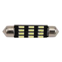 Lâmpada Led Torpedo 41mm 12v 12smd4014 Branca 12 Leds Par Mixcom Lâmpada Led Torpedo 41mm 12v 12smd4014 Branca 12 Leds Par Mixcom