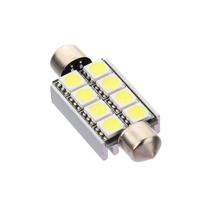 Lampada Led Torpedo Festoon 8smd 12v - 5 unidades Lampada Led Torpedo Festoon 8smd 12v - 5 unidades