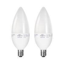 Lâmpada LED Tubicen Dimmable E12 4,5 W 3000 K branca quente, pacote com 2