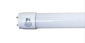 Lampada led tubolar t8 jng virdo 10w 3000k branca quente 60cm 1lado