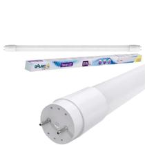 Lampada Led Tubular De 9W 60cm T8 Soquete G13 Bivolt Luz Branco Frio De 6500K 900 Lúmens Galaxy-Led