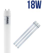 Lâmpada LED Tubular T8 18W 6500K BIVOLT- Luz homogênea e uniforme - Galaxy Led