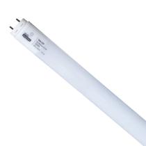 Lâmpada led tubular t8 60cm 8,5w 3000k(branco quente)g13 bivolt leitosa