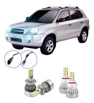 Lâmpada Led Tucson 2009 - 2017 H4 H27 V10 - Efeito Xênon