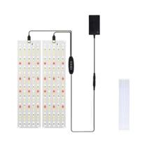 Lâmpada LED Ultrafina De Espectro Completo Para Cultivo, Regulável Com Timer, Para Plantas De Lâmpada LED Ultrafina De Espectro Completo Para Cultivo, Regulável Com Timer, Para Plantas De