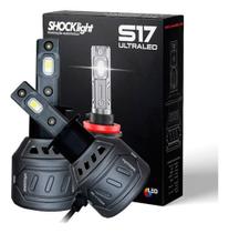 Lampada led ultraled s17 6000k 12v 55w 5000lm h3 shocklight Lampada led ultraled s17 6000k 12v 55w 5000lm h3 shocklight