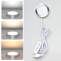 Lâmpada LED USB CCT Dimmable Para Impressora 3D 5V Luz Sob O Armário 2700-6500K Para Exibição De