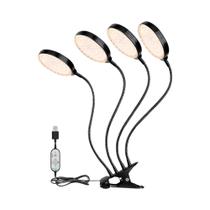 Lâmpada LED USB De Espectro Completo Para Cultivo De Plantas, Hidroponia, Lâmpada Interna Para