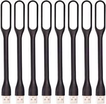 Lâmpada LED USB Kyfreshpower Flexible Mini para laptop preta Lâmpada LED USB Kyfreshpower Flexible Mini para laptop preta