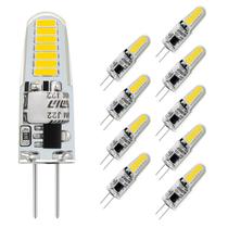Lâmpada LED VALUCKY G4 AC120V 1,2 W Cool White 6000K 110LM, pacote com 10