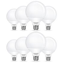Lâmpada LED Vanity EvaStary G25 6W 5000K Daylight, pacote com 8