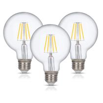 Lâmpada LED Vanity Globe Simba Lighting G25 (G80) 6W 4000K 3 unidades Lâmpada LED Vanity Globe Simba Lighting G25 (G80) 6W 4000K 3 unidades