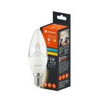 Lâmpada Led Vela 2700K Quente Dimer 127V 5W E14 Ledvance