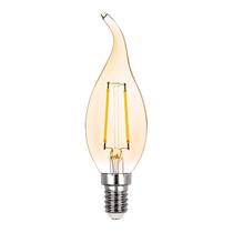 Lâmpada LED Vela Chama Vintage 2w Branco Quente E14 127v Stella Lâmpada LED Vela Chama Vintage 2w Branco Quente E14 127v Stella