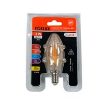 Lâmpada LED Vela E14 2W 220V - Econômica e Brilhante - Foxlux Lâmpada LED Vela E14 2W 220V - Econômica e Brilhante - Foxlux