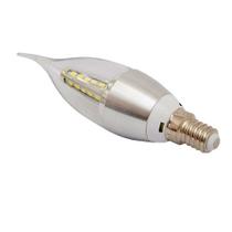 Lampada Led Vela E14 320 Lúmens 3000K Branco Quente 4W Bivolt 120º CTB